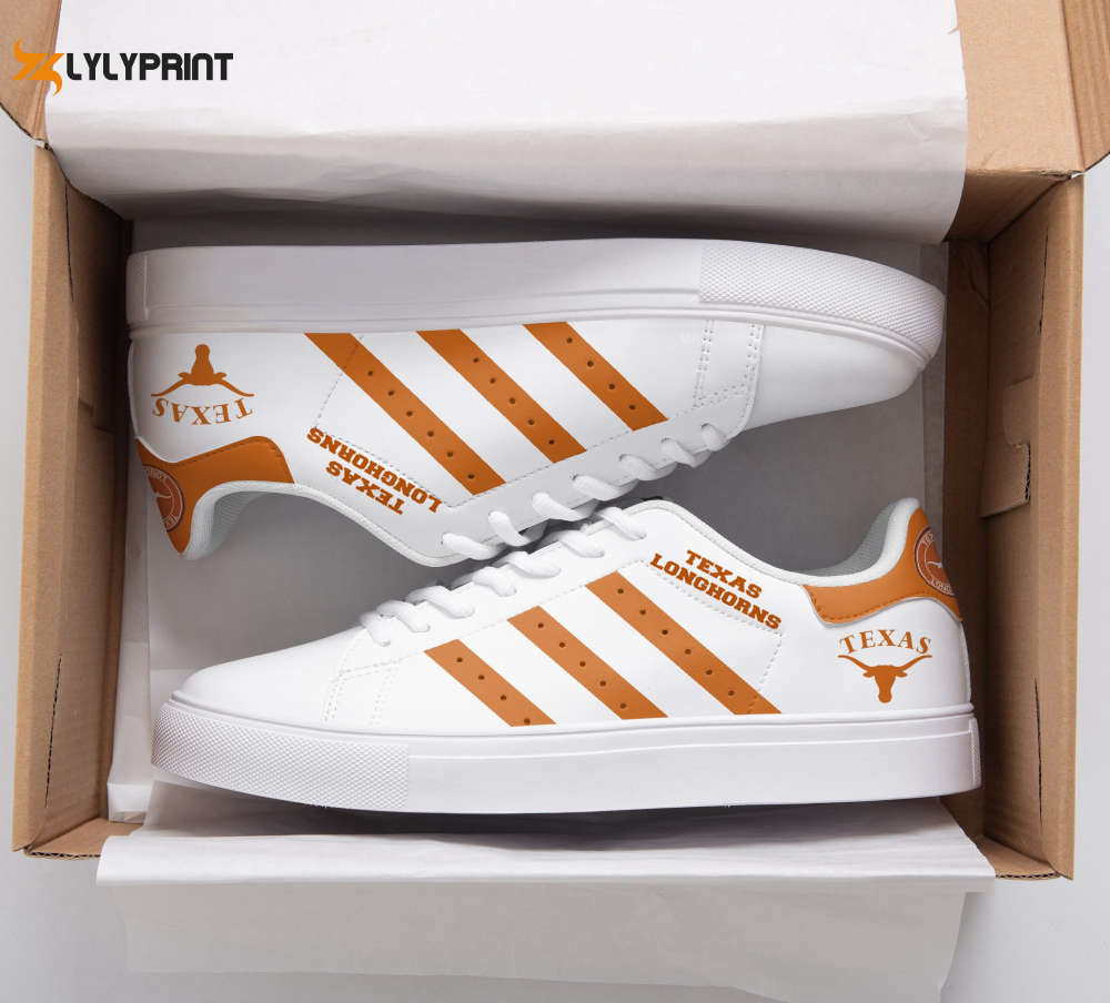 Texas Longhorns 2 Skate Shoes For Men Women Fans Gift ,Trendy Style Sneakers ST0801
