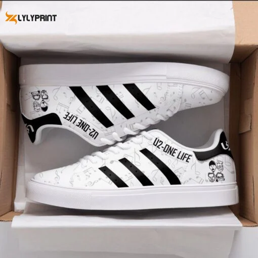 U2 Band 3 Skate Shoes For Men Women Fans Gift  ST0801