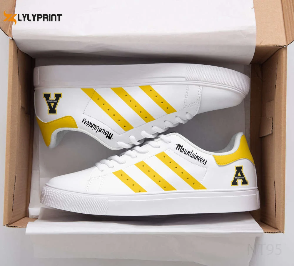 Appalachian State Mountaineer Skate Shoes For Men Women Fans Gift 3g , Trendy Style Sneakers ST0801
