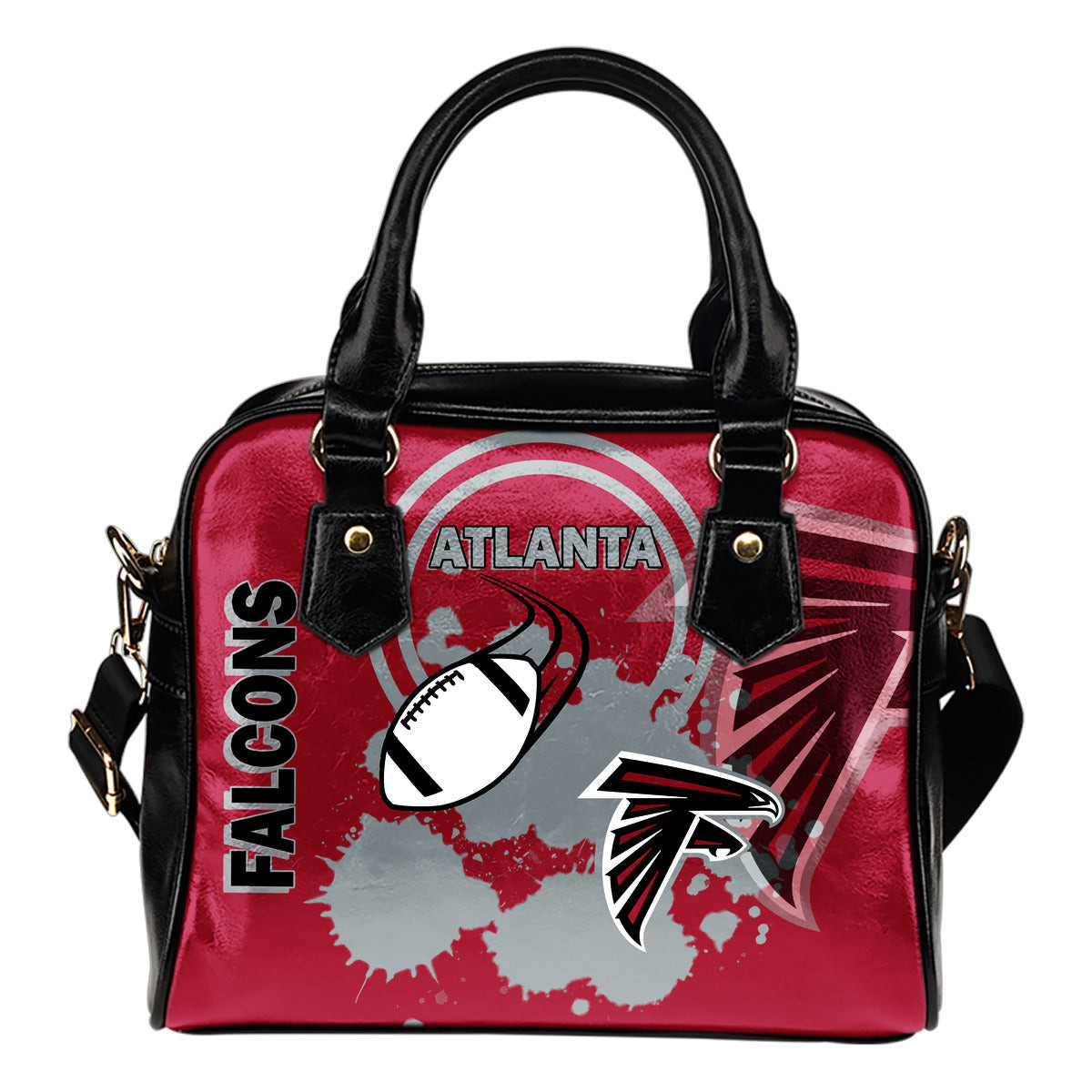 The Victory Atlanta Falcons Shoulder Handbags Sb0801