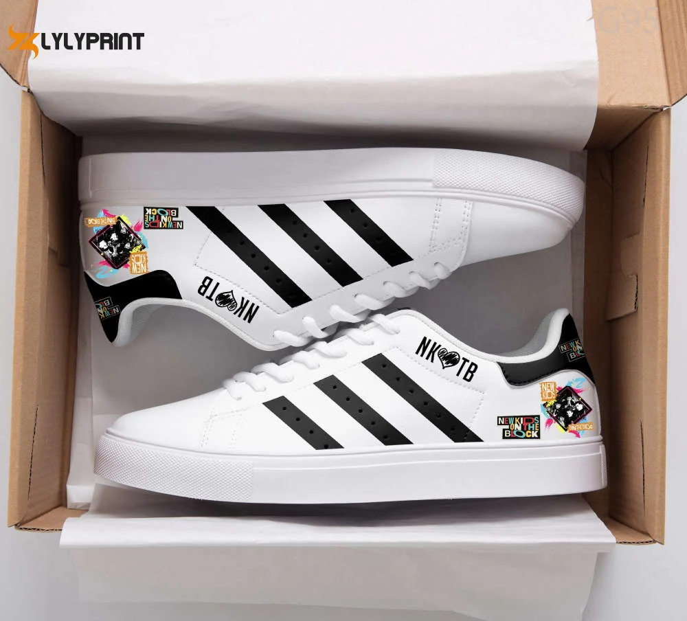 New Kids On The Block Skate Shoes For Men Women Fans Gift  ST0801