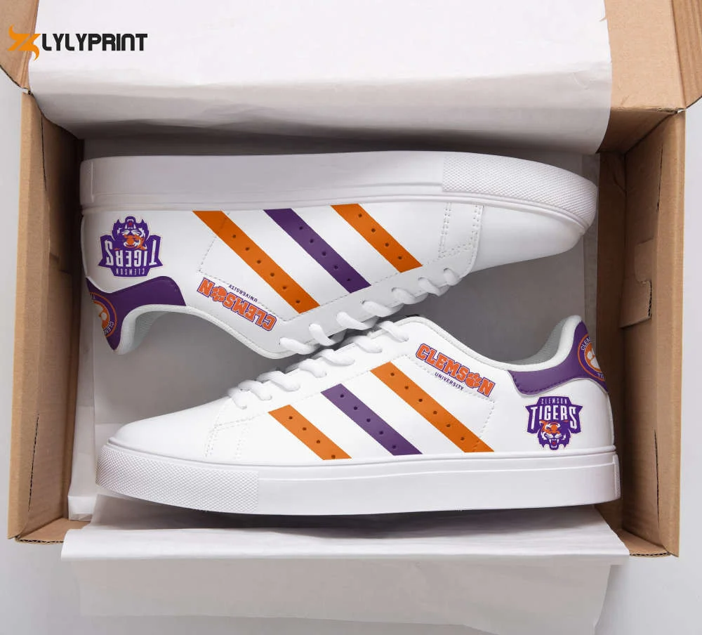 Clemson Tigers 3 Skate Shoes For Men Women Fans Gift ,Trendy Style Sneakers ST0801