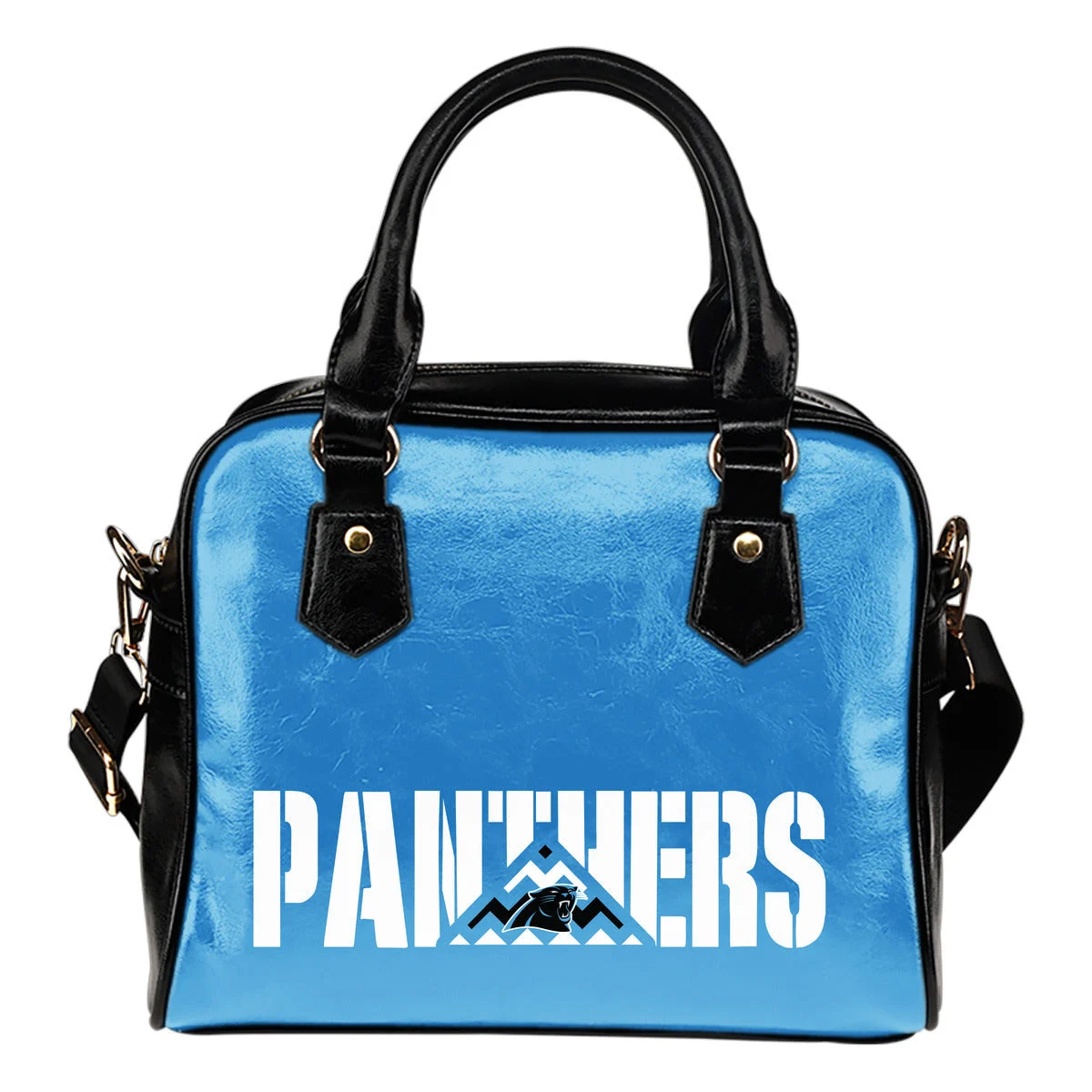 Carolina Panthers Mass Triangle Shoulder Handbags Sb0801