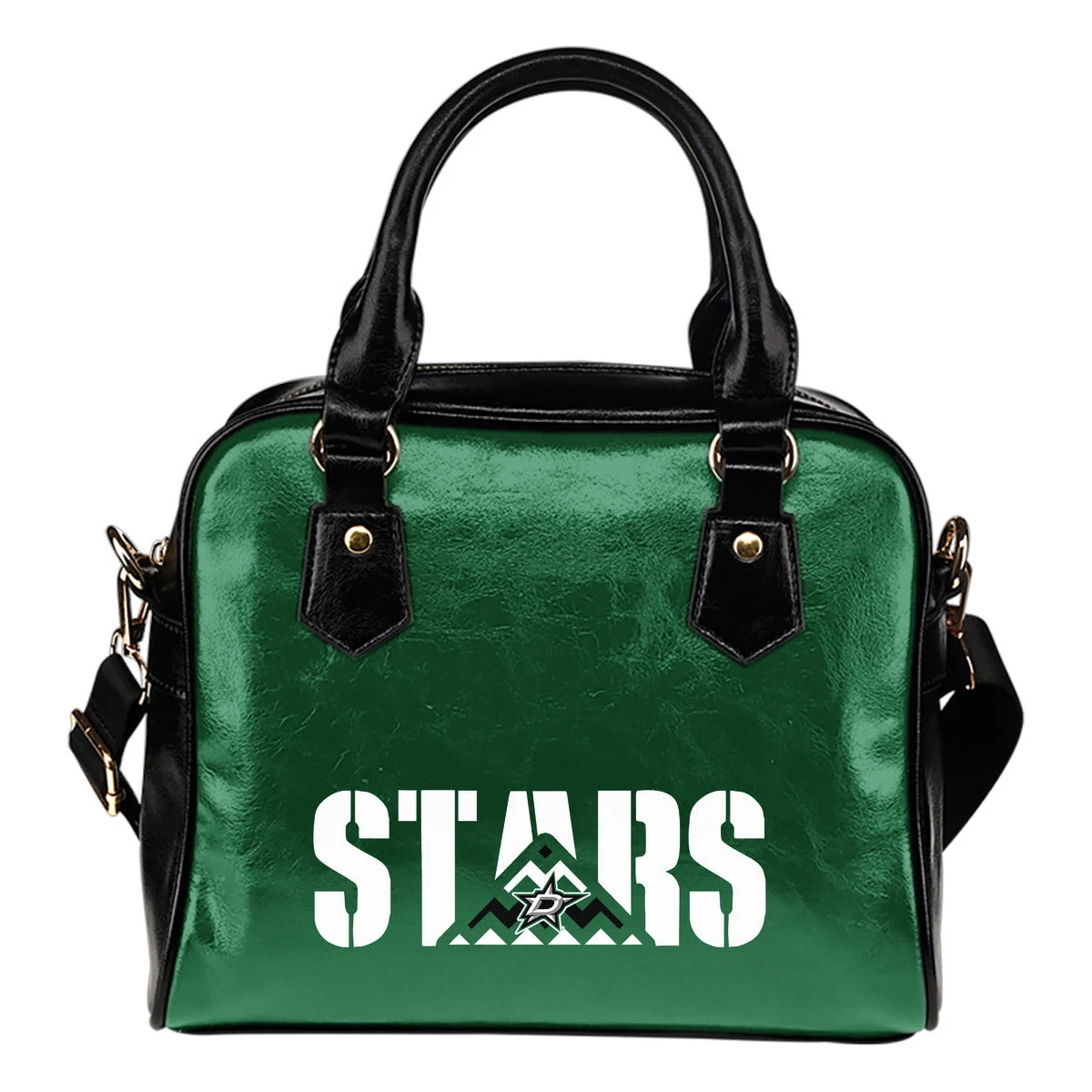 Dallas Stars Mass Triangle Shoulder Handbags Sb0801