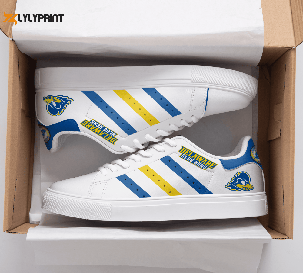 Delaware Blue Hens Skate Shoes For Men Women Fans Gift , Trendy Style Sneakers ST0801
