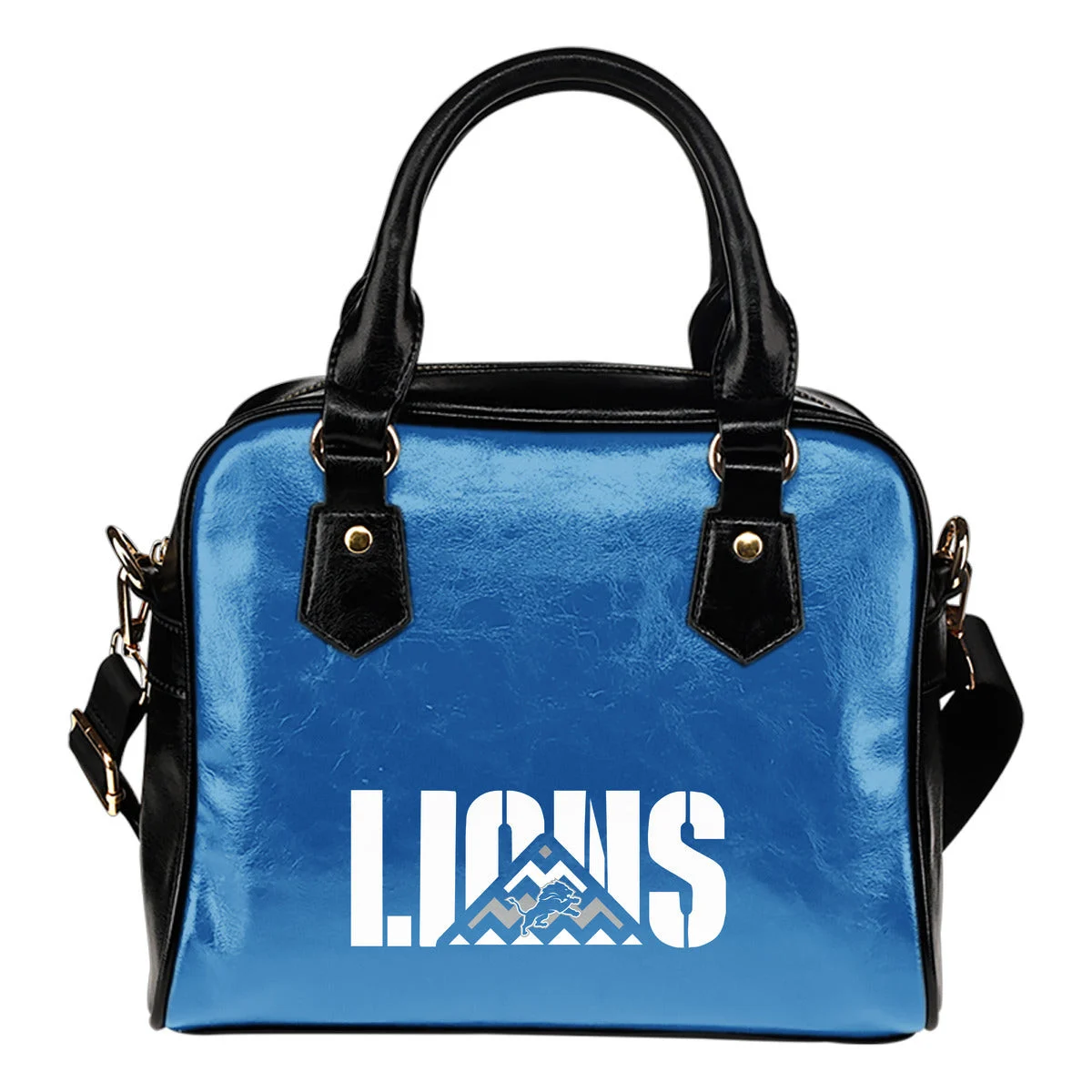 Detroit Lions Mass Triangle Shoulder Handbags Sb0801