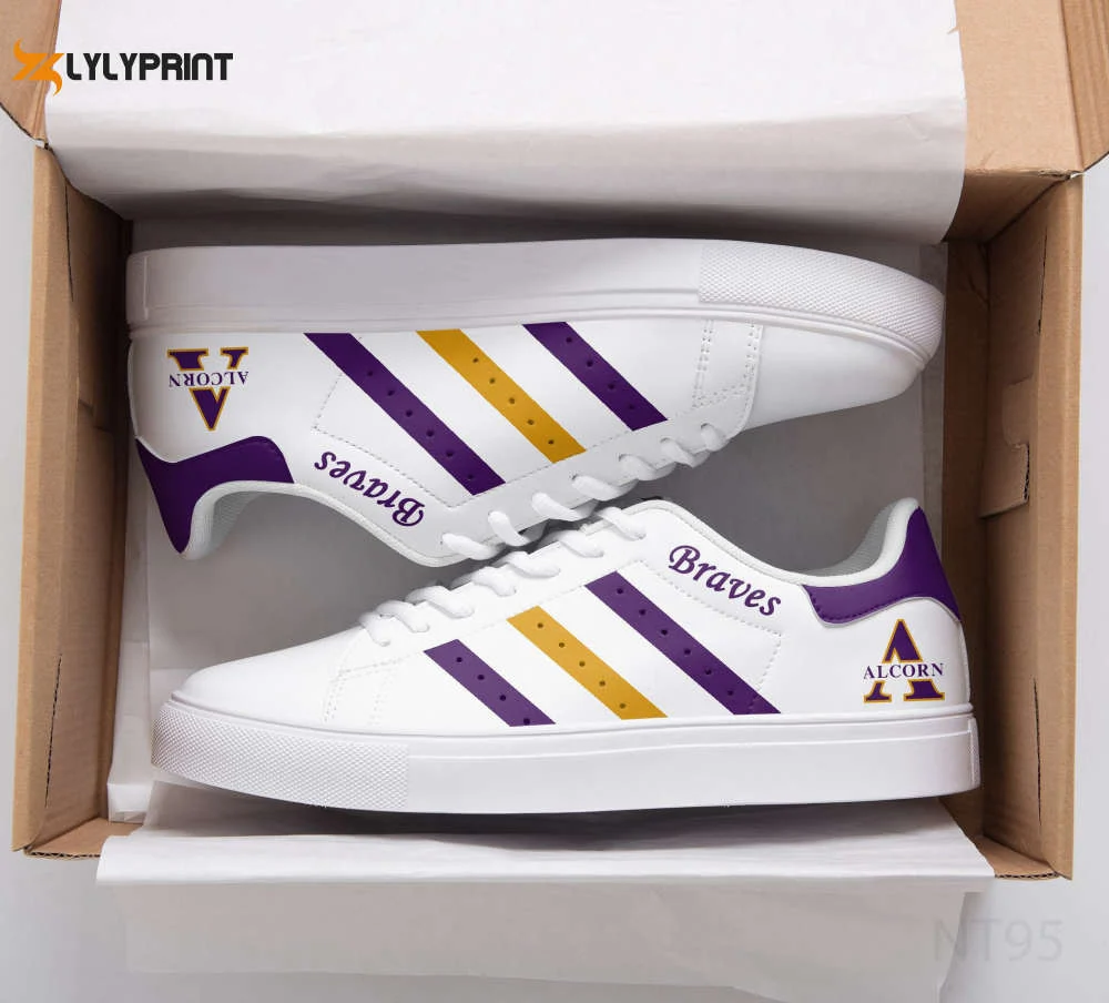 Alcorn State Braves 1 Skate Shoes For Men Women Fans Gift ,Trendy Style Sneakers ST0801