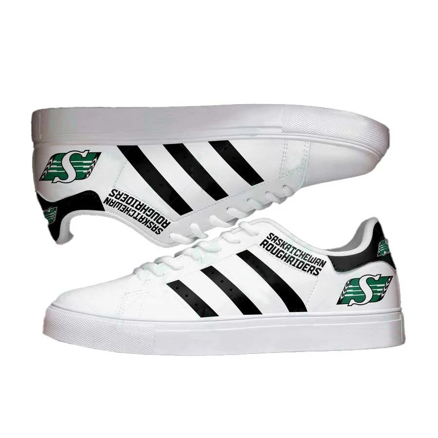 CFL Saskatchewan Roughriders White Stan Smith Shoes , Trendy Style Sneakers ST0801