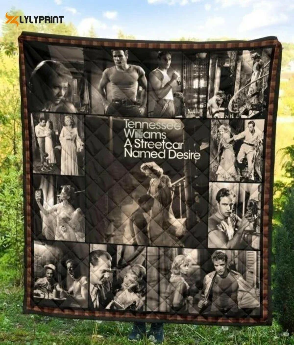 A Streetcar Named Desire 1951 Quilt Blanket Fan, Gift For Fan Quilt Blanket 474 , Soft Quilt, King Size, All Season Cozy Quilt QB0901