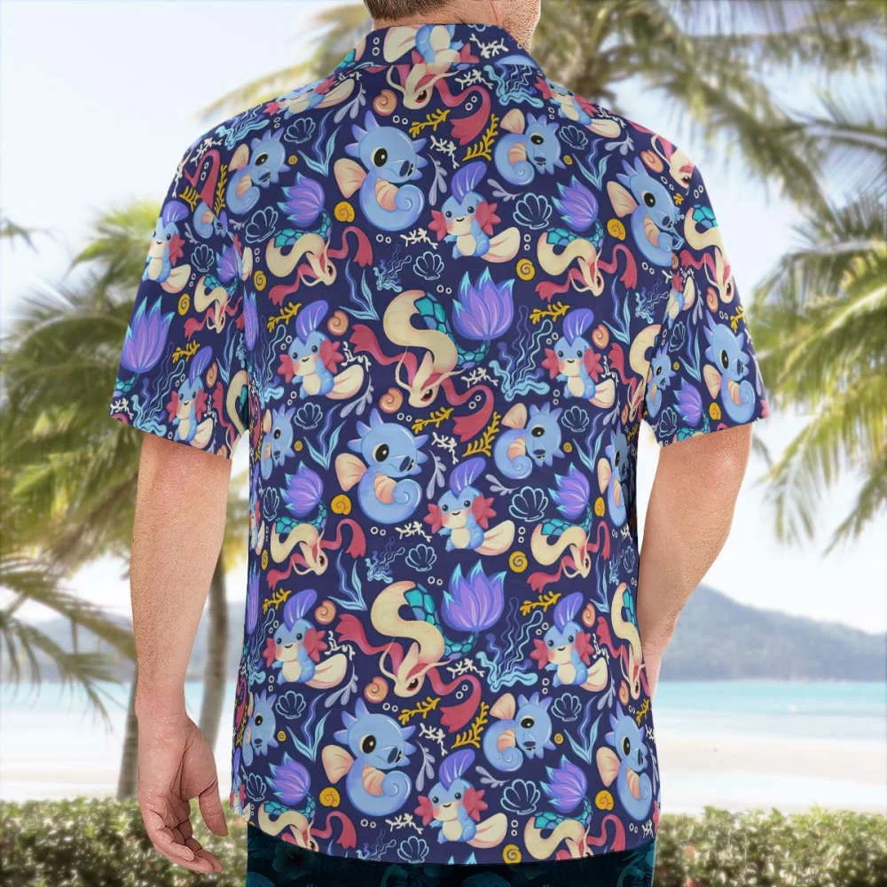 Milotic Water Pokemon Hawaiian Shirt Summer 2023 Hot HW0601