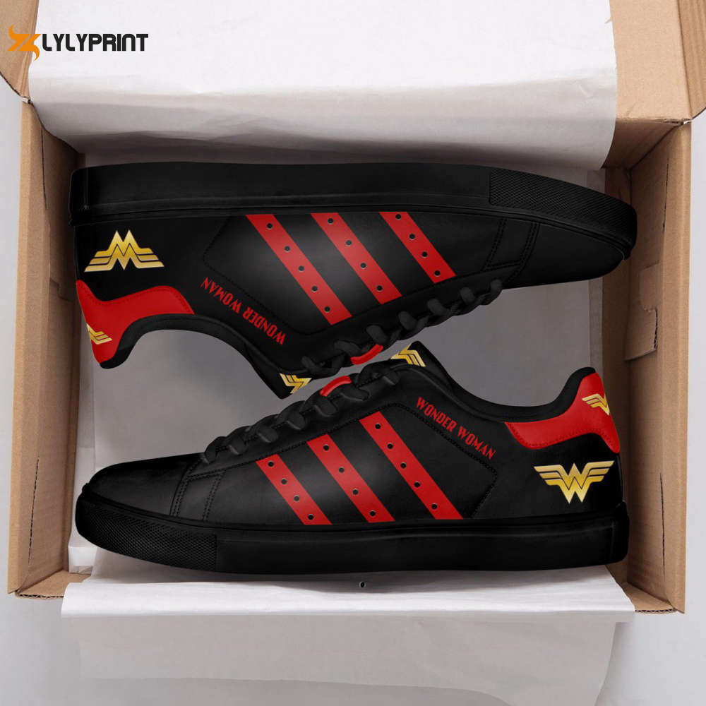 Wonder Woman Skate Shoes For Men Women Fans Gift  ST0801