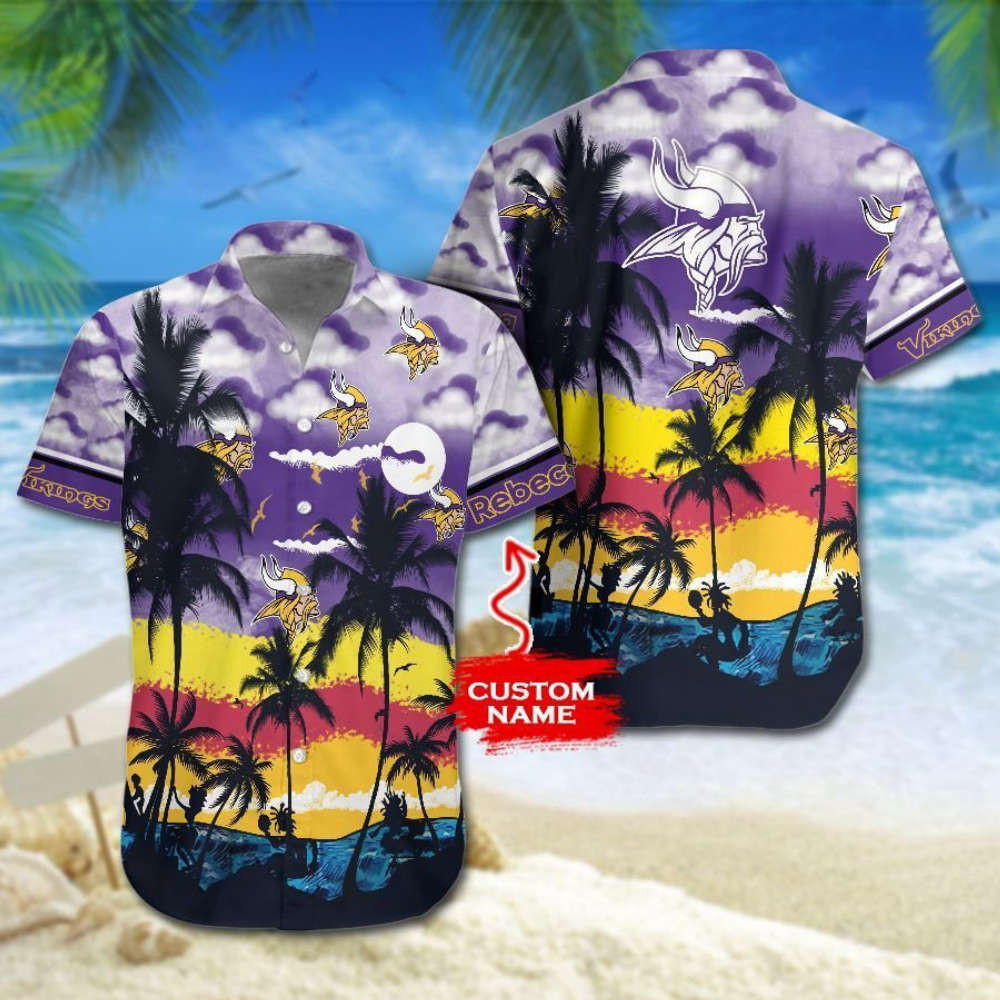 Personalized Minnesota Vikings Hawaiian Shirt HW0601