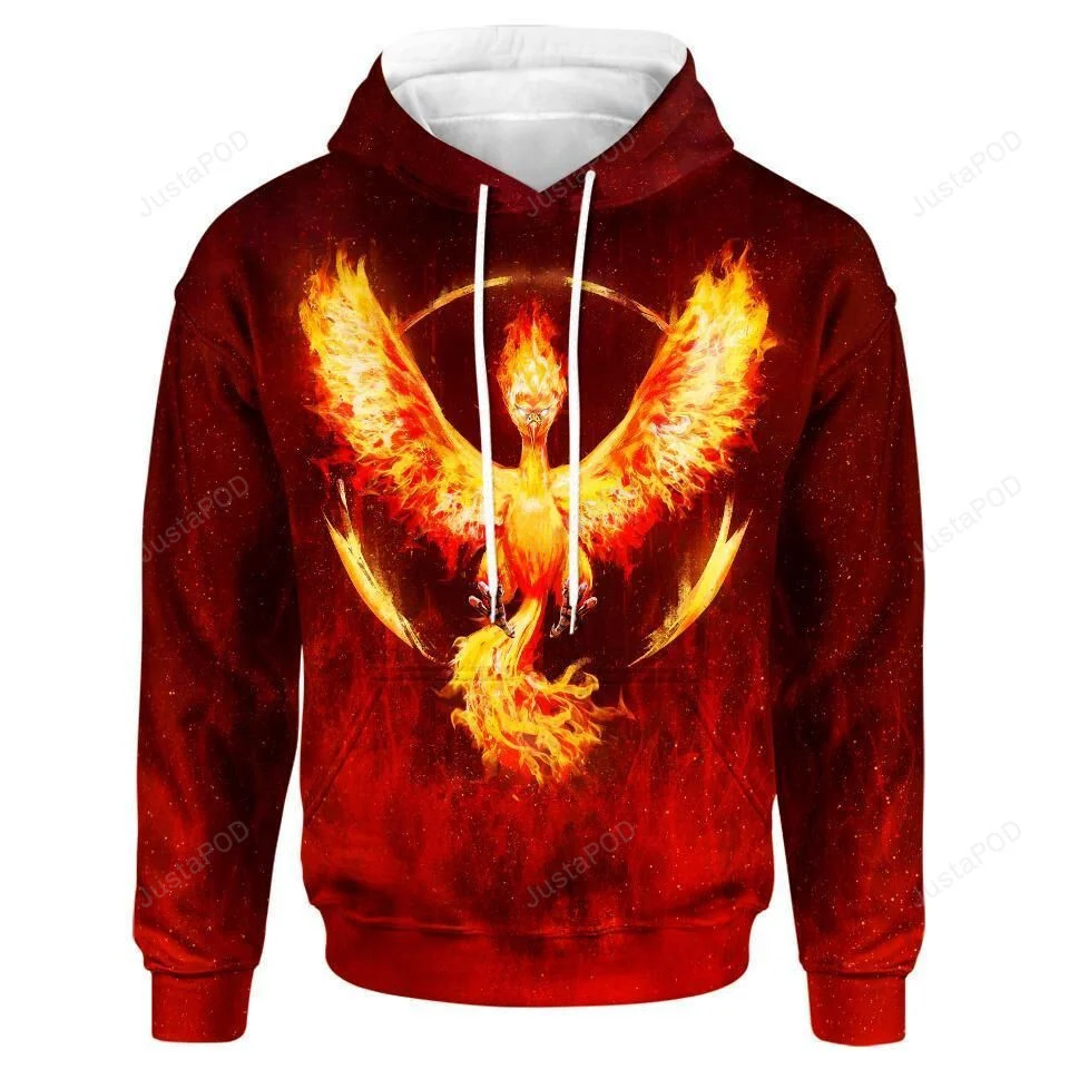 Moltres Valor 3D All Over Print Hoodie, Zip-up Hoodie HZ0501