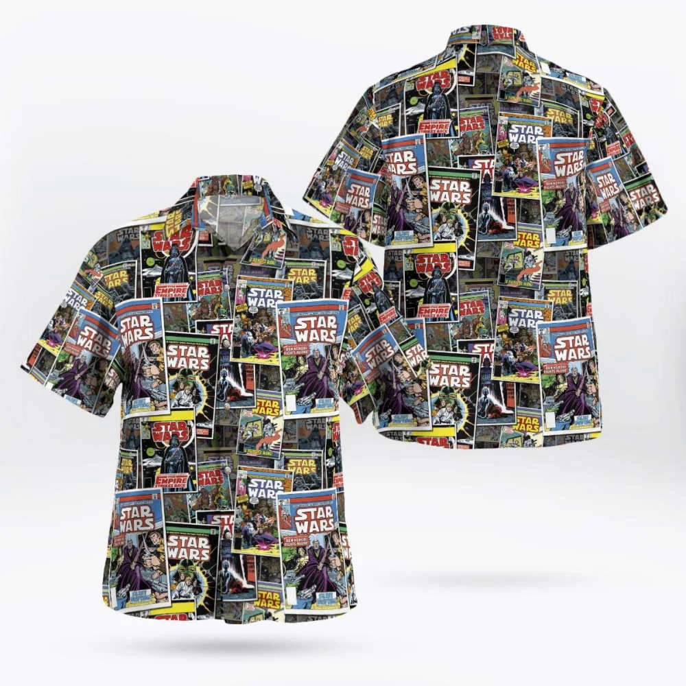 Star Wars Comic Hawaiian Shirt Summer 2023 Hot HW0601