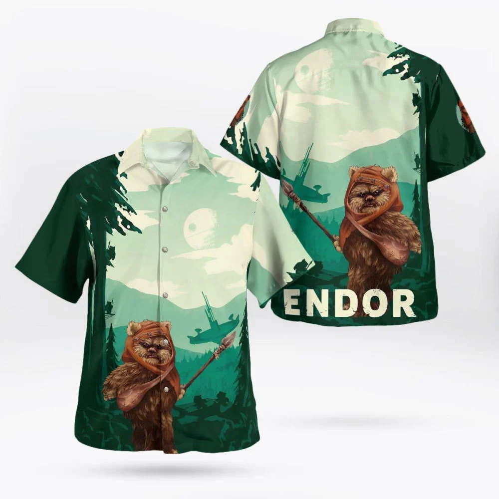 Star Wars Endor Hawaiian Shirt Summer 2023 Hot HW0601