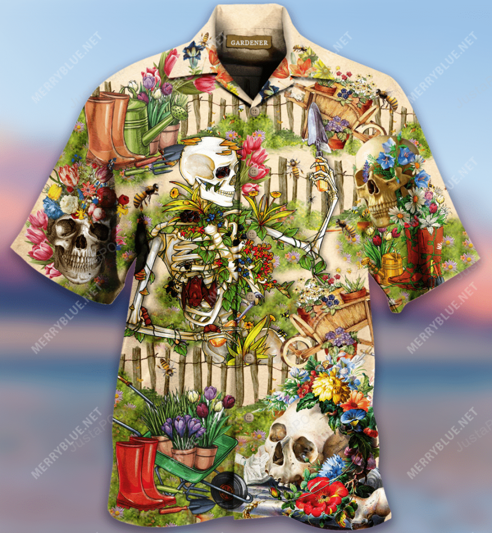 Get Here Gardening Saved Me From Being A Pornstar Now Im Just A Gardener Hawaiian Shirt, Gift For Men And Women HW0601