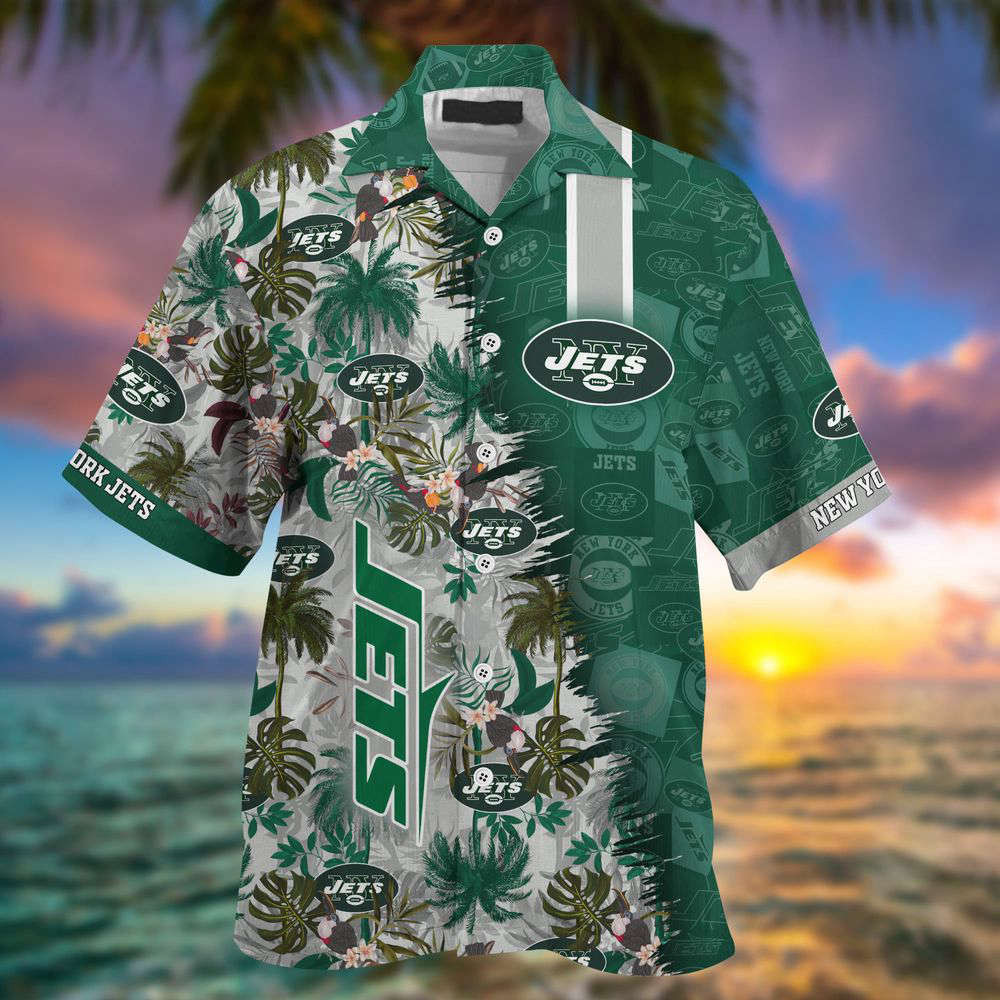 New York Jets NFL-Summer Hawaii Shirt And Shorts For Your Loved Ones HW0601