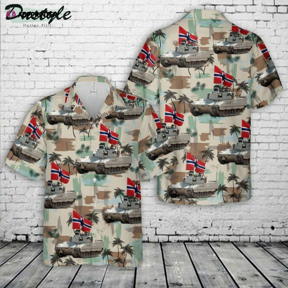Norwegian Army Cv90 Hawaiian Shirt HW0601