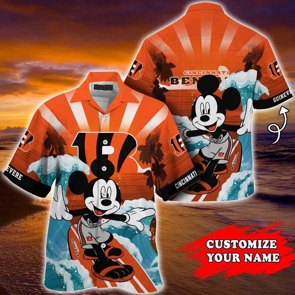 Cincinnati Bengals NFL-Summer Customized Hawaii Shirt For Sports Fans HW0601