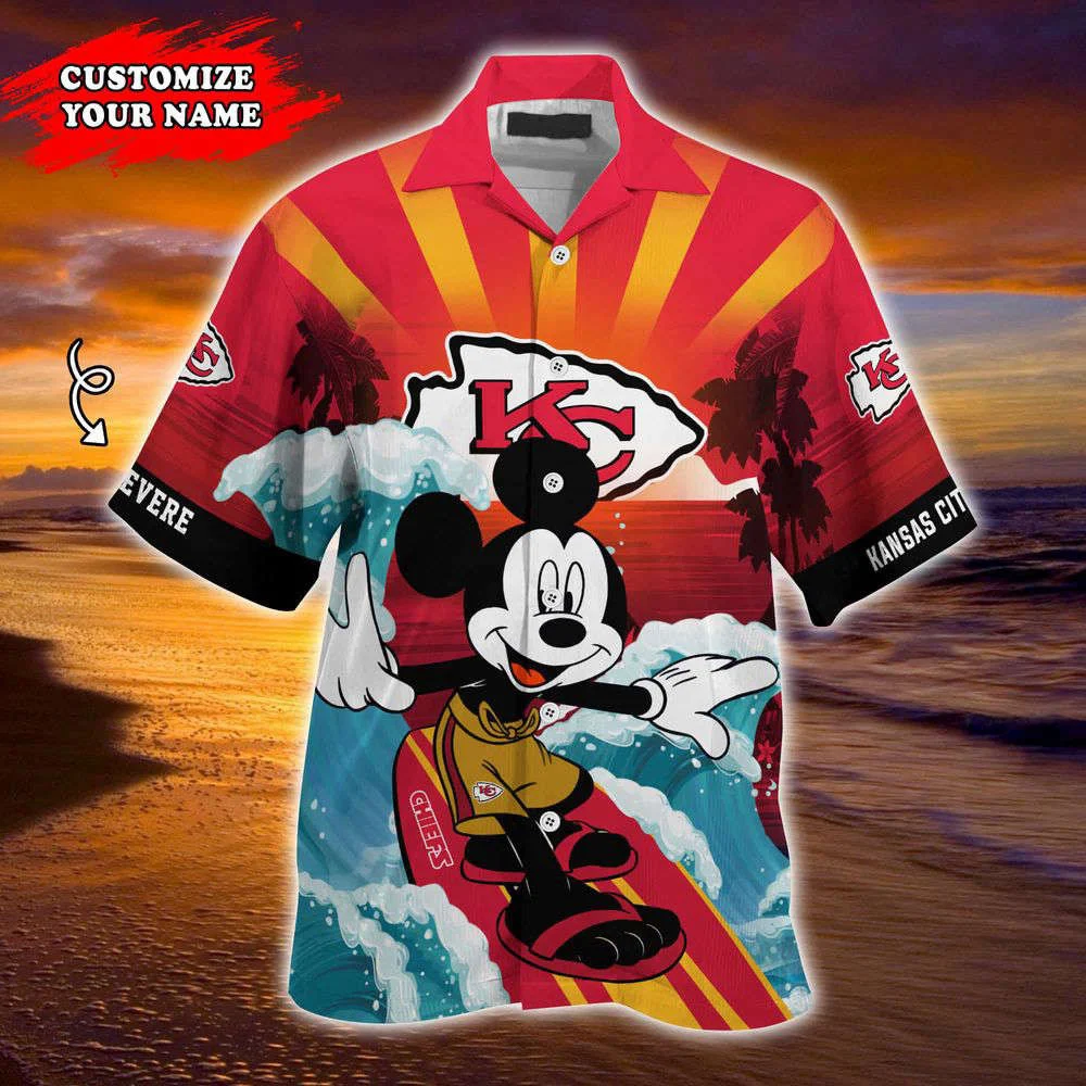 Kansas City Chiefs NFL-Summer Customized Hawaii Shirt For Sports Fans HW0601