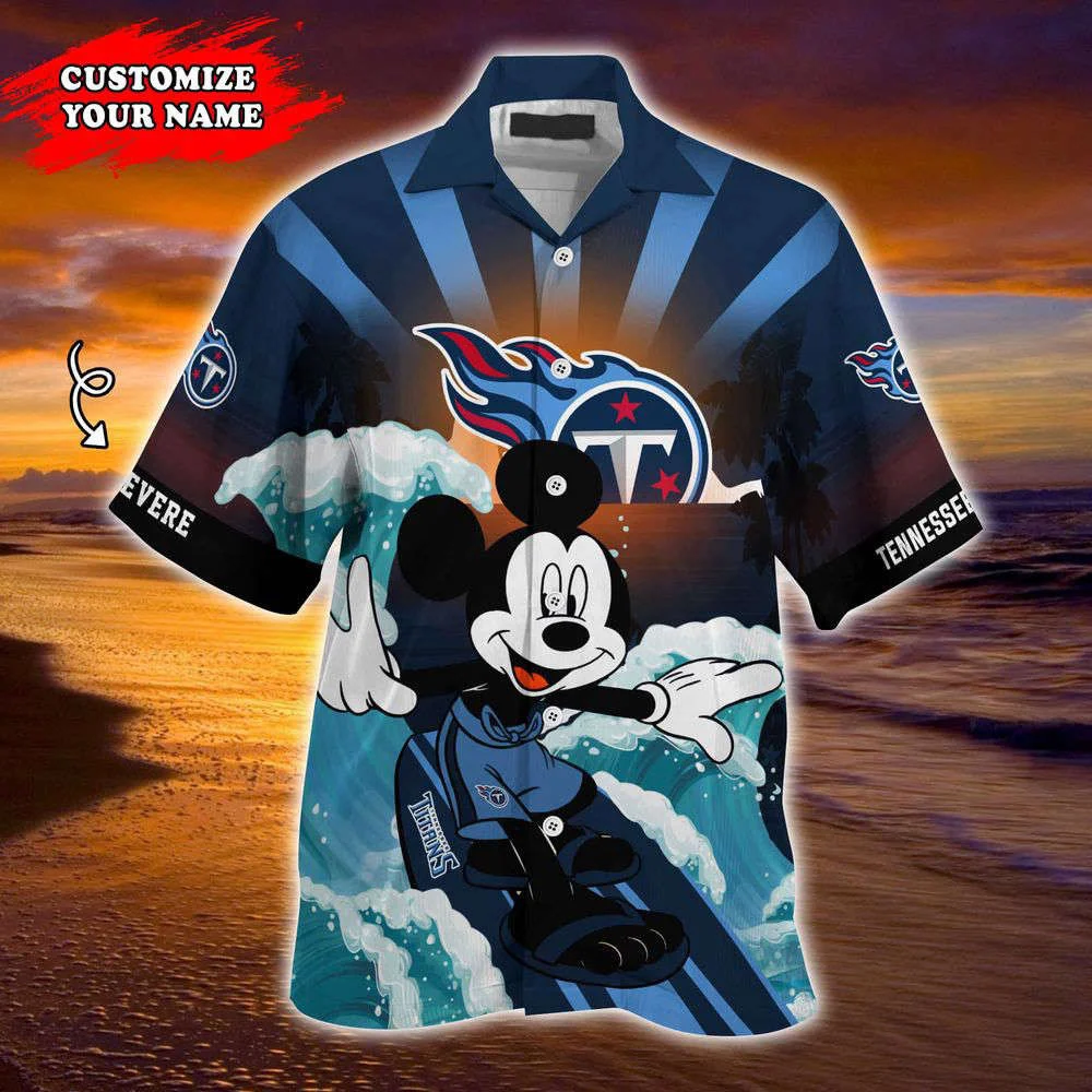 Tennessee Titans NFL-Summer Customized Hawaii Shirt For Sports Fans HW0601