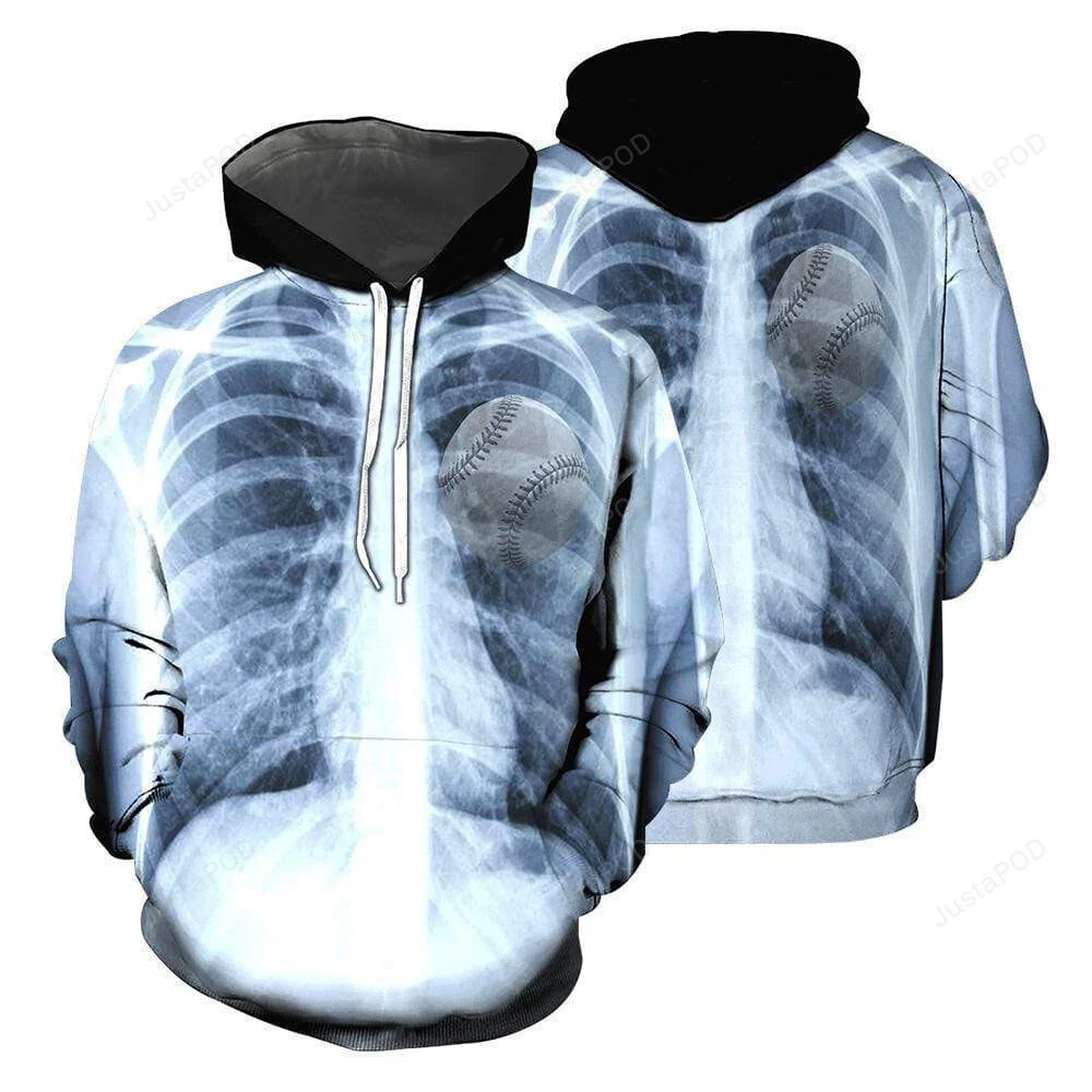 Baseball In My Heart 3D All Print Hoodie, Zip- Up Hoodie HZ0501