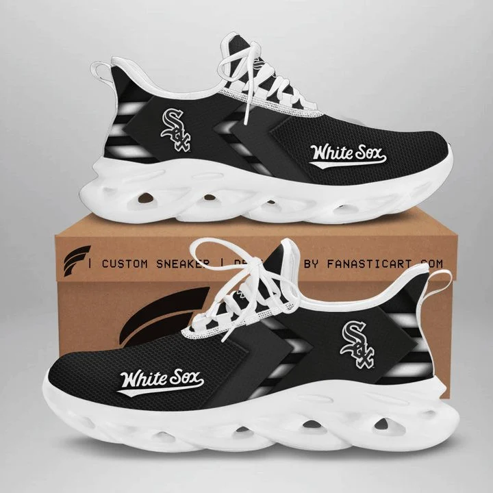 Custom MLB Chicago White Sox Max Soul Shoes V2 Men Women MS0601