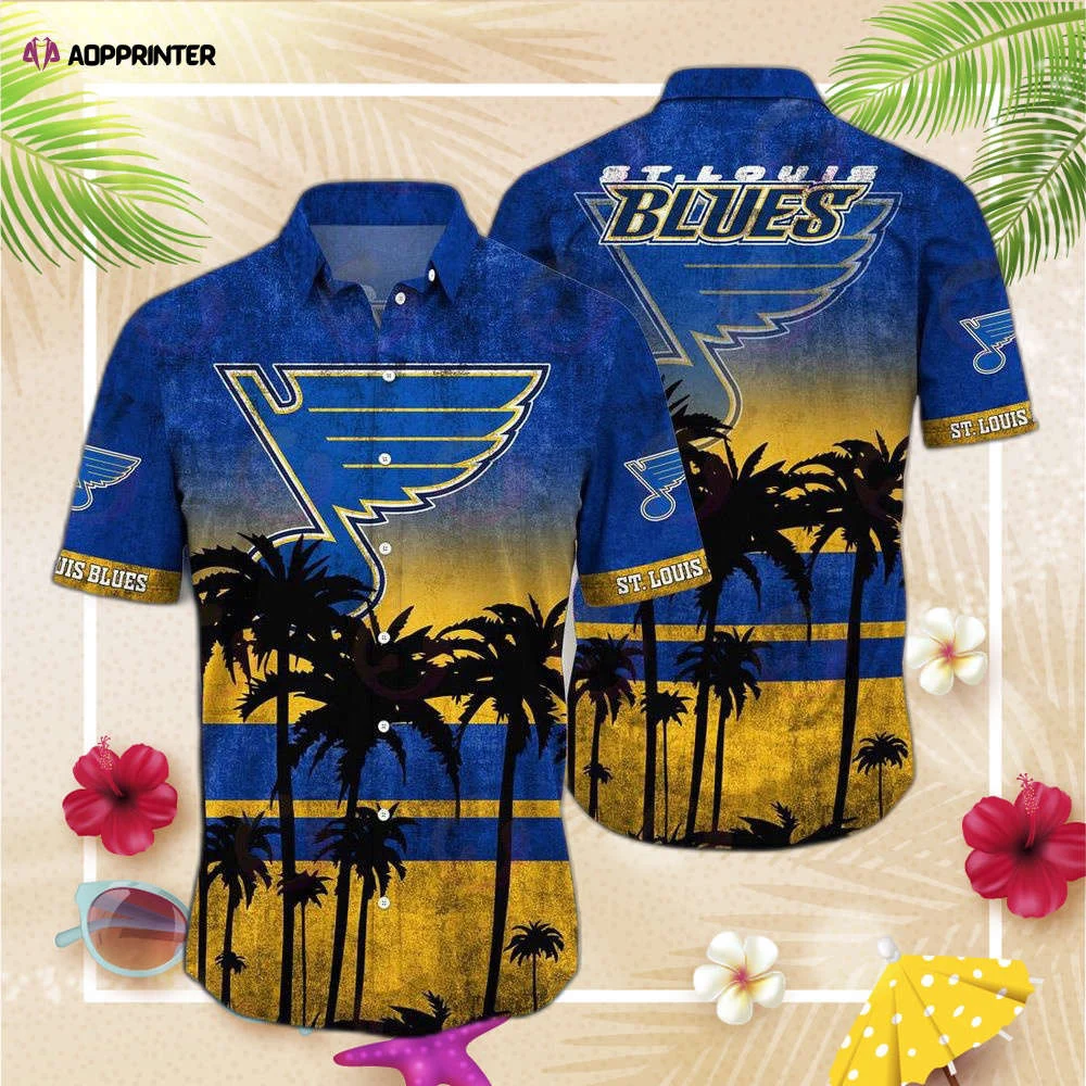 St. Louis Blues NHL Hawaii Shirt Style Hot Trending Summer, Gift For Men Women HW0601