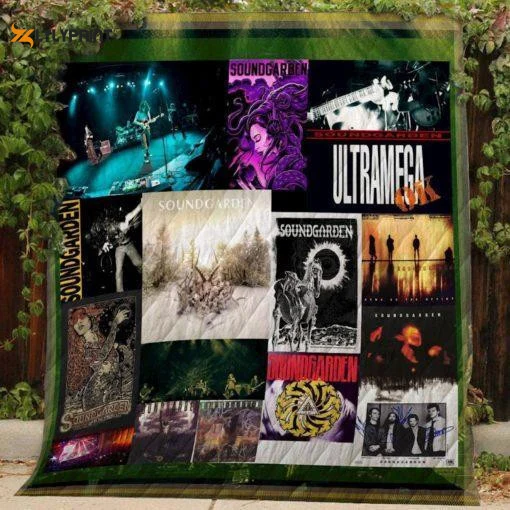 Soundgarden 3D Customized Quilt ,  Soft Quilt, King Size, All Season Cozy Quilt QB0901