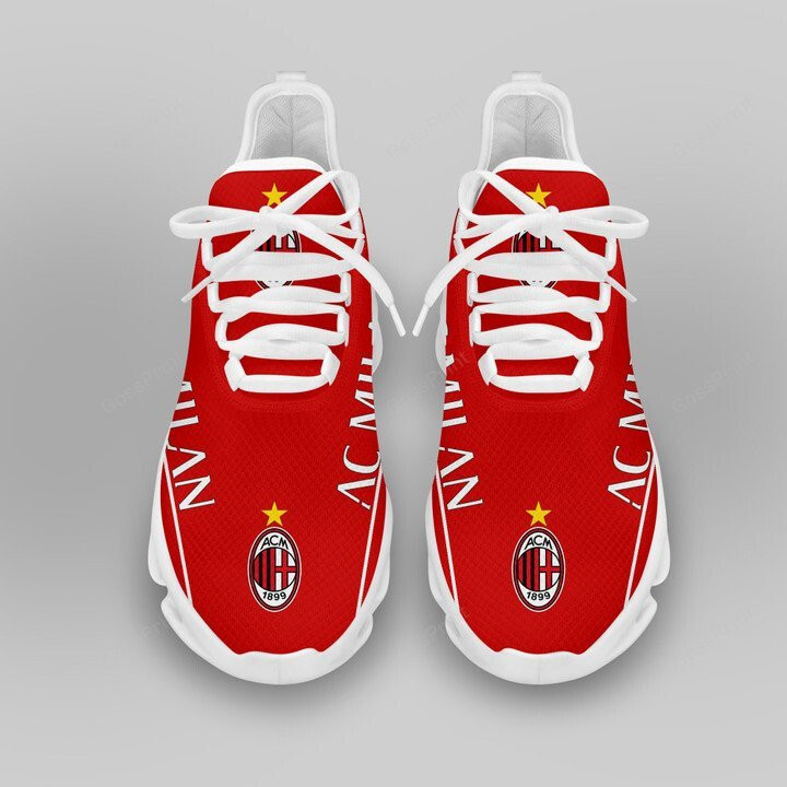Custom AC Milan Red Version Max Soul Shoes Men Women MS0601