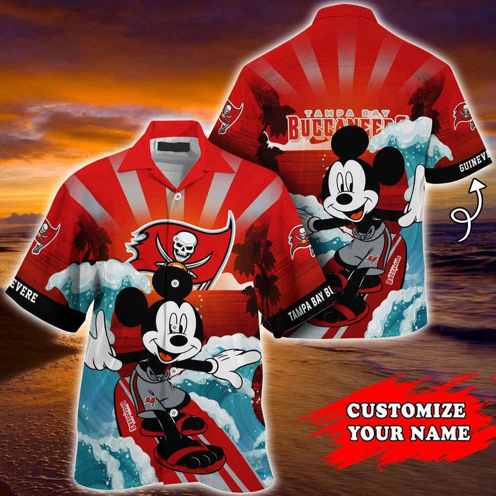 Tampa Bay Buccaneers NFL-Summer Customized Hawaii Shirt For Sports Fans HW0601