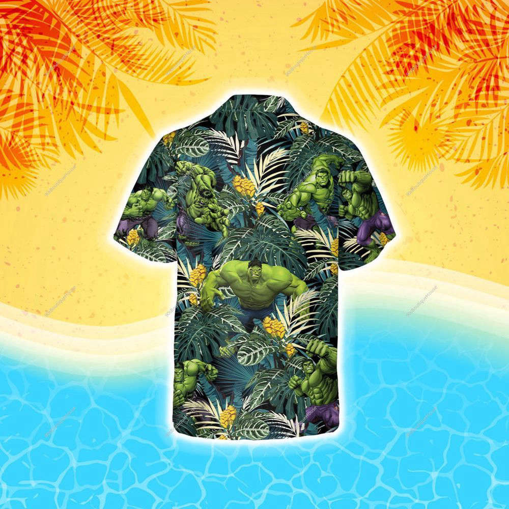 Hulk Hawaiian Shirt, Marvel Avengers Summer Trip Family Hawaiian Shirt For Men Women HW0601