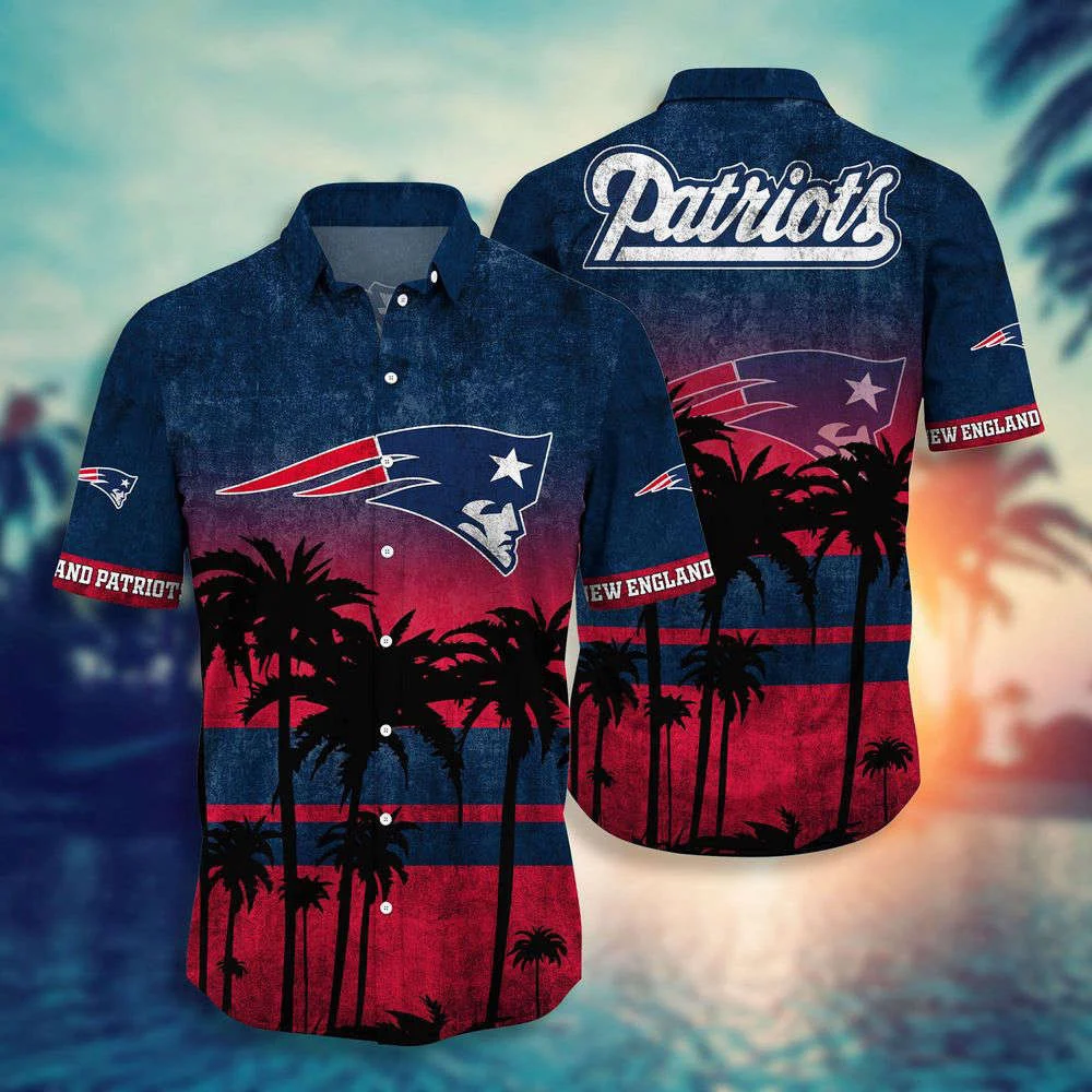 New England Patriots NFL-Hawaii Shirt Short Style Hot Trending Summer For Men And Women HW0601