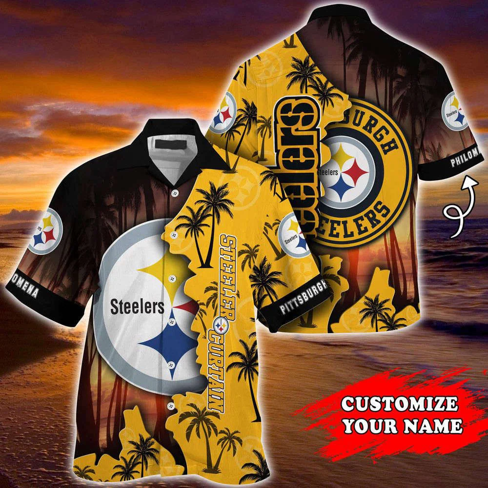 Pittsburgh Steelers NFL-Customized Summer Hawaii Shirt For Sports Enthusiasts HW0601