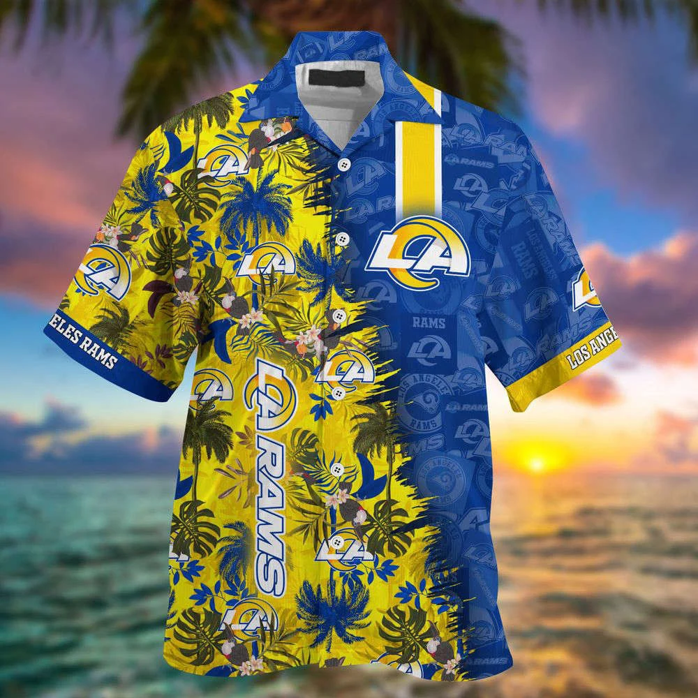 Los Angeles Rams NFL-Summer Hawaii Shirt And Shorts For Your Loved Ones HW0601