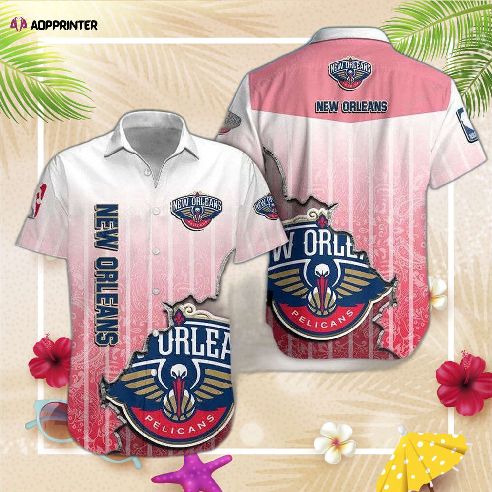 NBA New Orleans Pelicans Hawaiian Shirt, Gift For Men Women HW0601