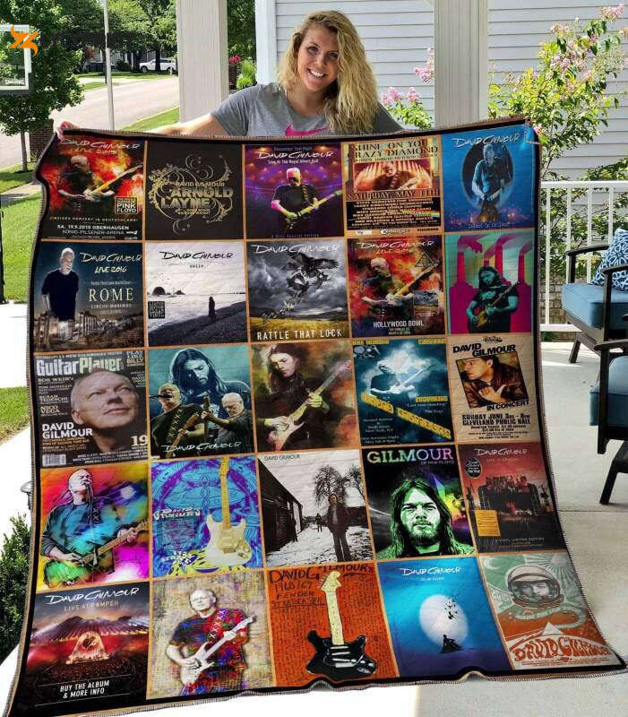 David Gilmour 3D Customized Quilt , Soft Quilt, King Size, All Season Cozy Quilt QB0901