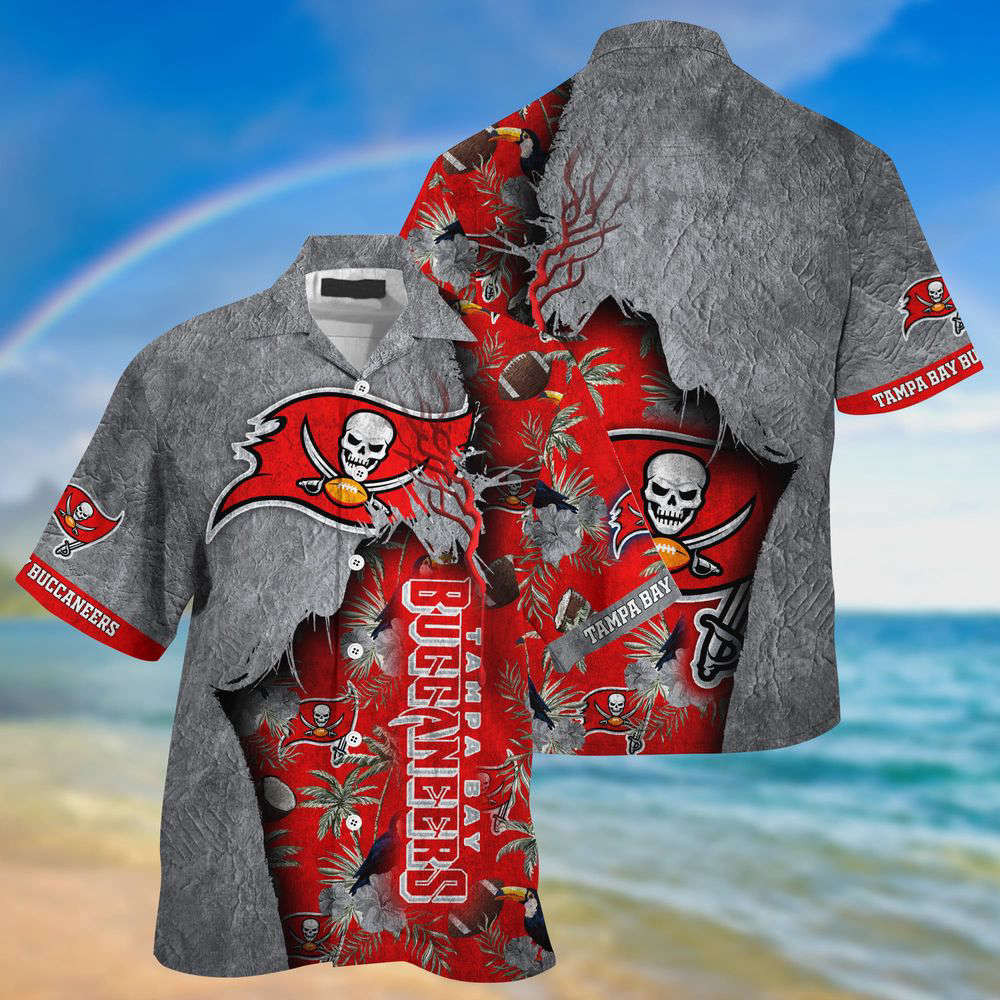 Tampa Bay Buccaneers NFL-God Hawaii Shirt New Gift For Summer HW0601