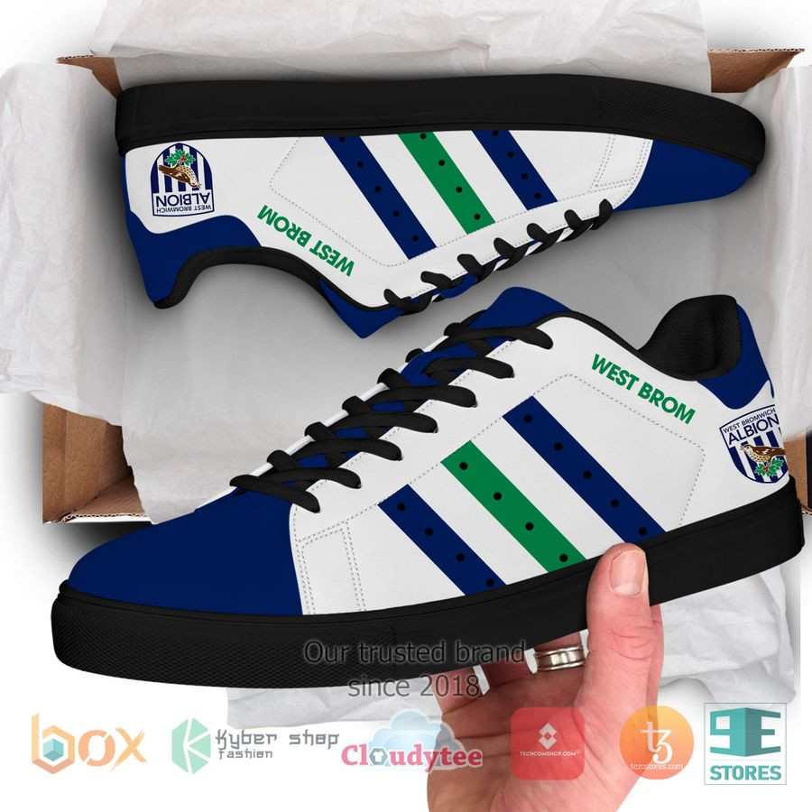 EFL West Brom White Stan Smith Shoes V2 , Trendy Style Sneakers ST0801