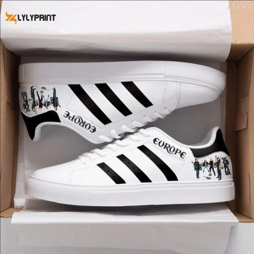 Europe Band Skate Shoes For Men Women Fans Gift  ST0801