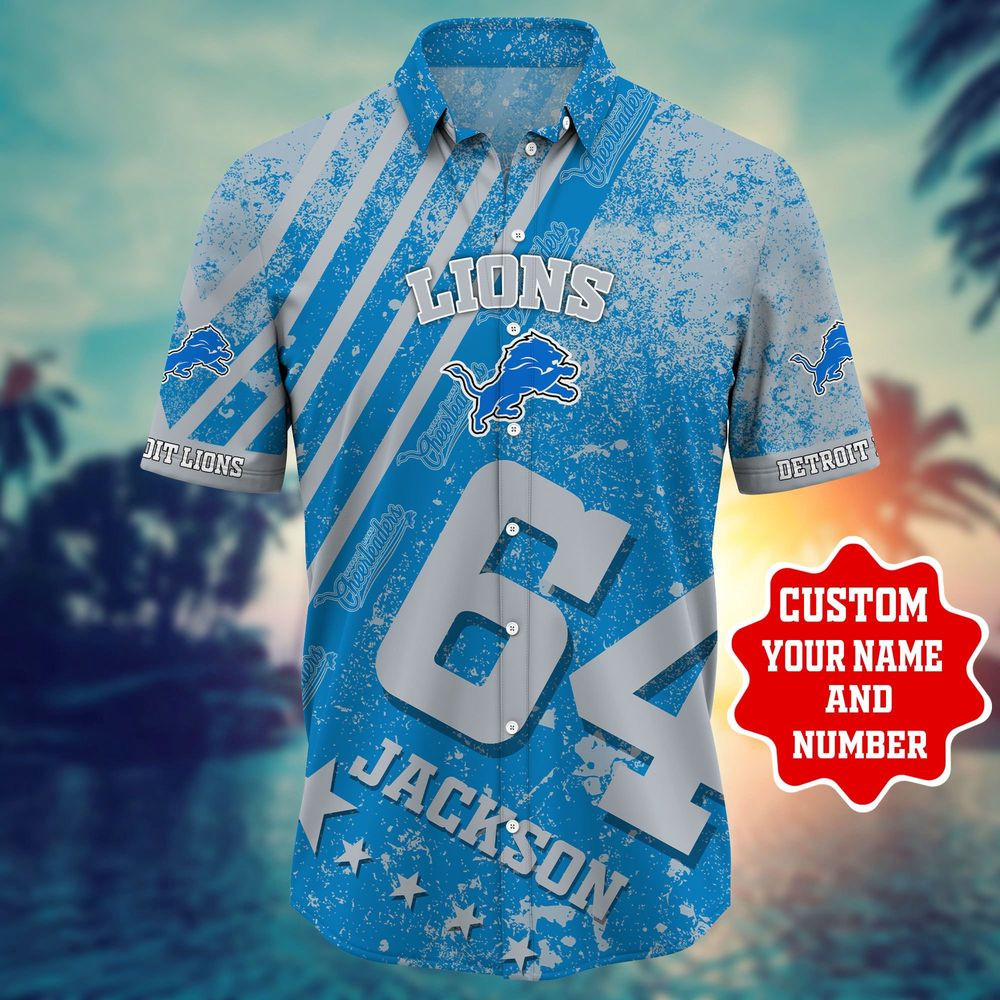 Detroit Lions NFL-Personalized Hawaii Shirt Style Hot Trending HW0601