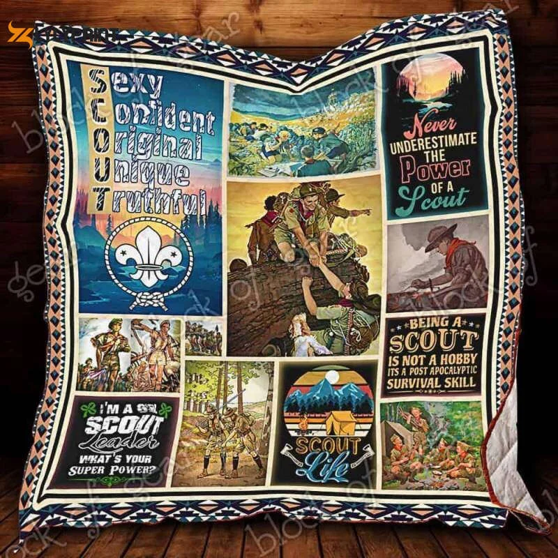 I'm A Scout 3D Customized Quilt , Soft Quilt, King Size, All Season Cozy Quilt QB0901