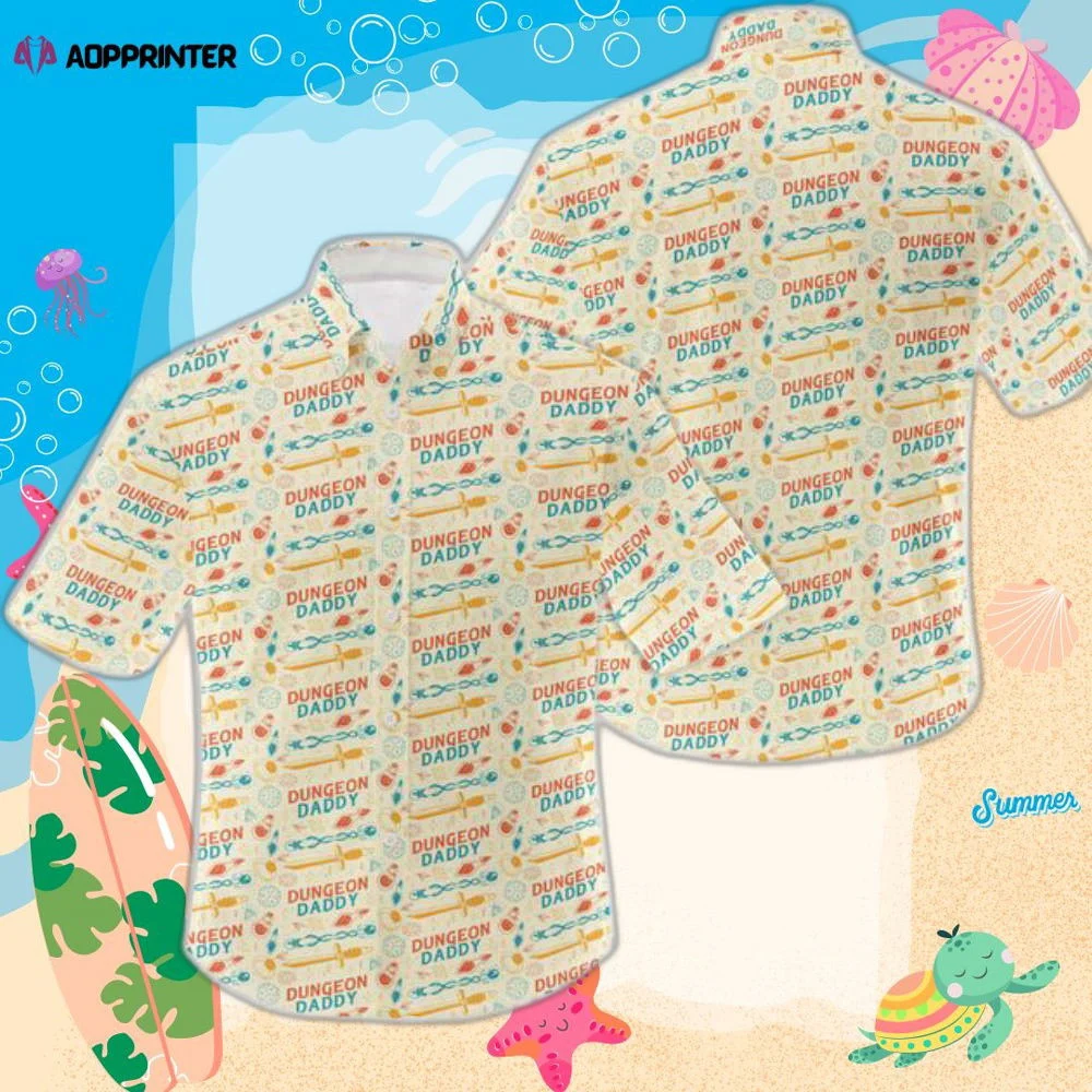 Dungeon Daddy shirt, DnD Hawaiian Shirt HW0601