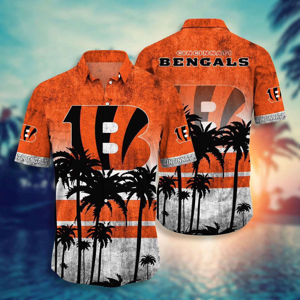 Cincinnati Bengals NFL-Hawaii Shirt Short Style Hot Trending Summer For Men And Women HW0601