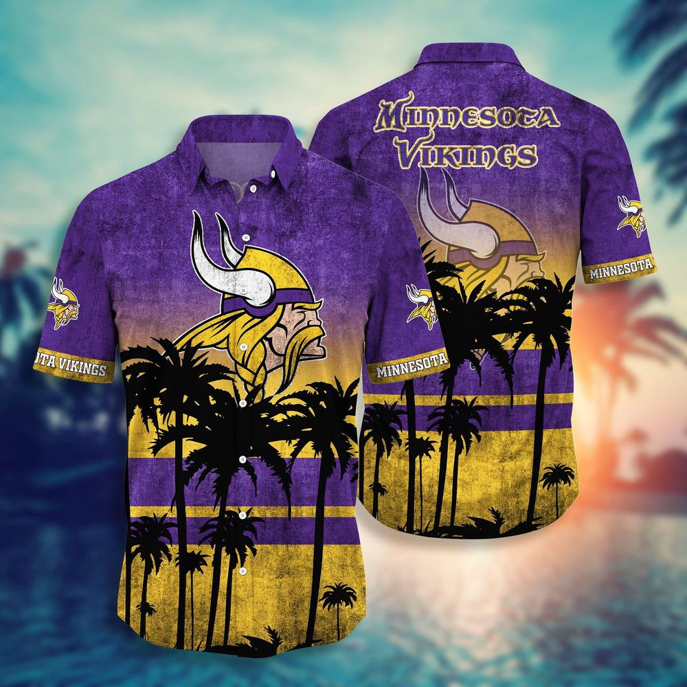Minnesota Vikings NFL-Hawaii Shirt Short Style Hot Trending Summer For Men And Women HW0601