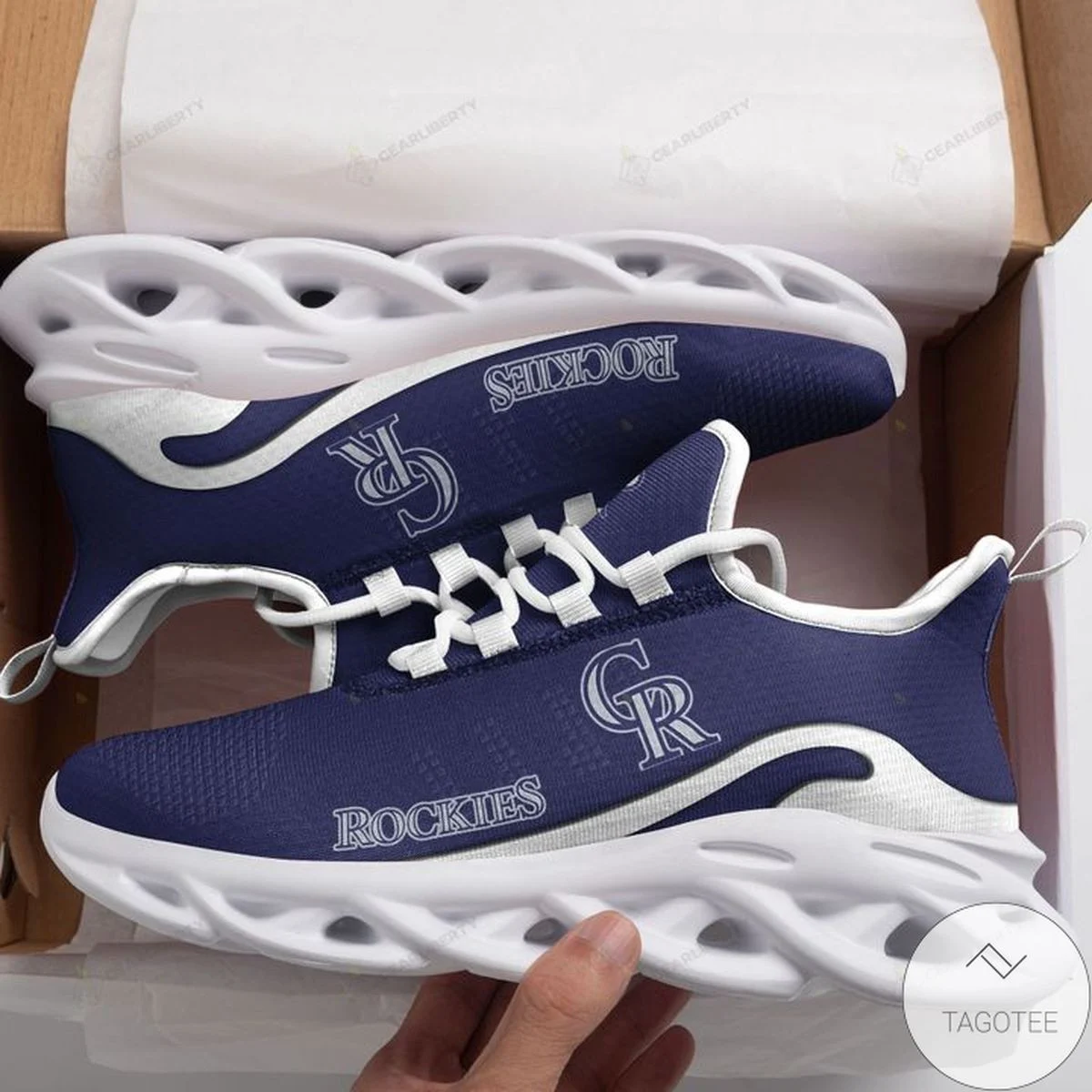 MLB Colorado Rockies Max Soul Shoes V2 Unisex Women Men MS0601