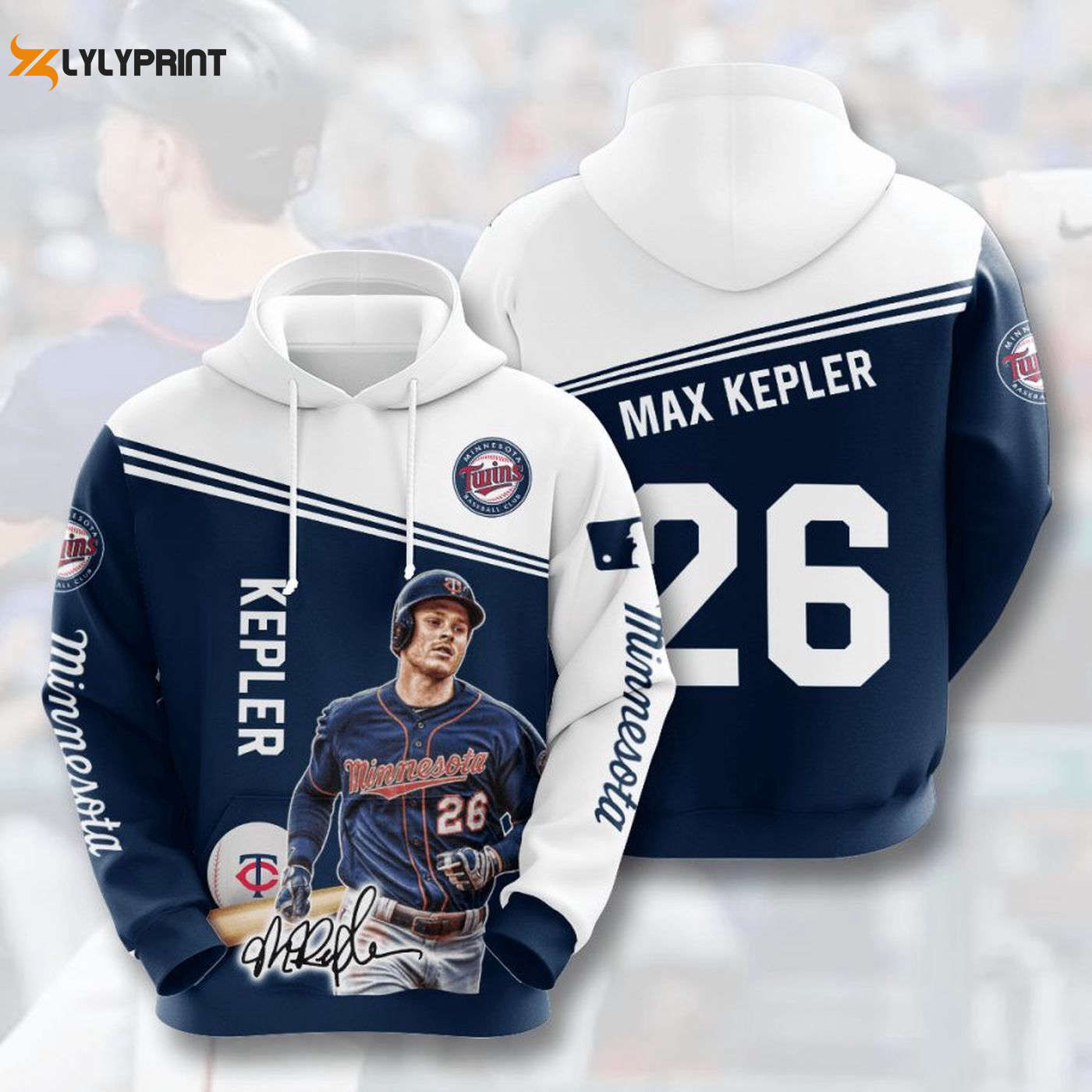 Minnesota Twins Max Kepler Hoodie Stylish AOP Shirt for Fans HZ0501