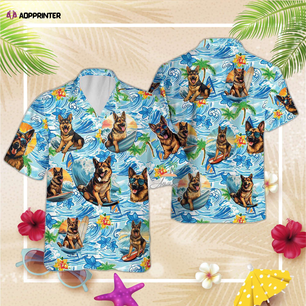 Funny Dog Hawaiian Shirt, Gift For Men And Women, Dog Tropical Beach Hawaii Shirts HW0601