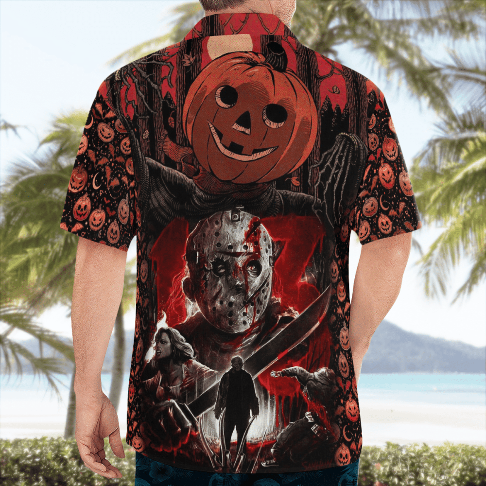 Halloween Horror Michael Myers Hawaii Shirt Summer 2023 Hot HW0601