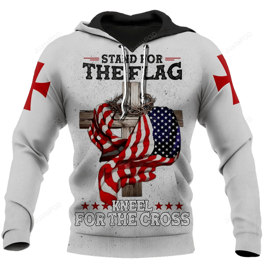 Stand For The Flag 3D All Over Printed Hoodie, Zip- Up Hoodie HZ0501